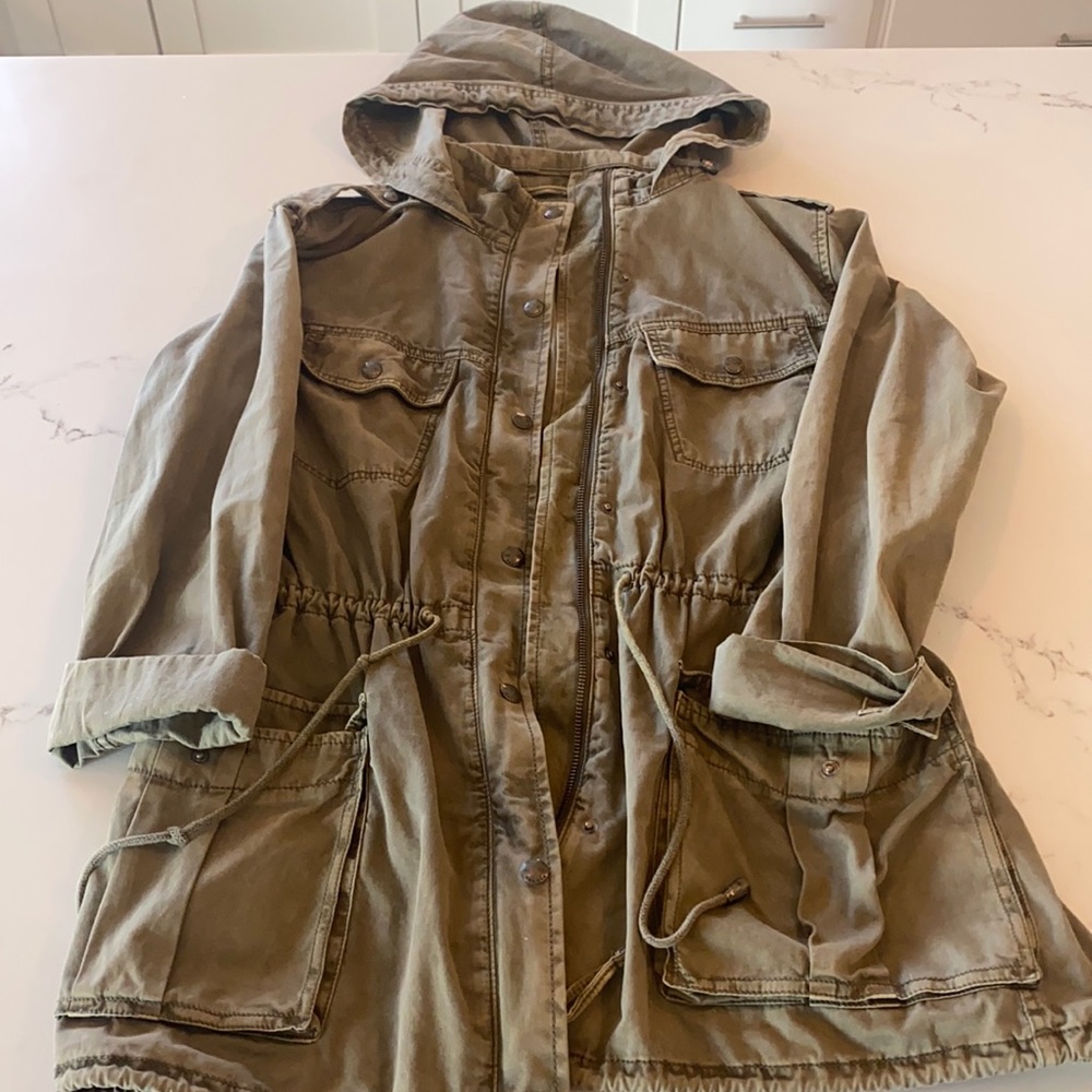 Talulah army green jacket